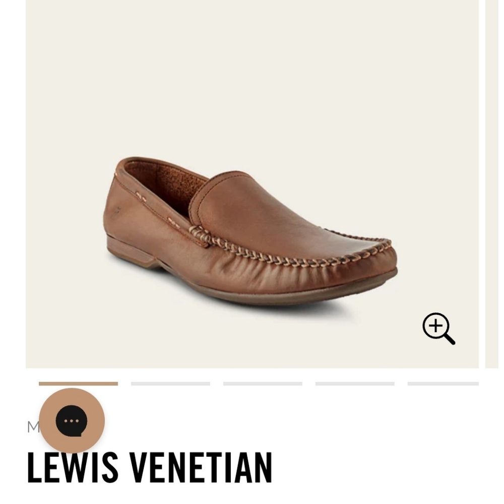 Frye Lewis Venetian Loafer Tan Size 9